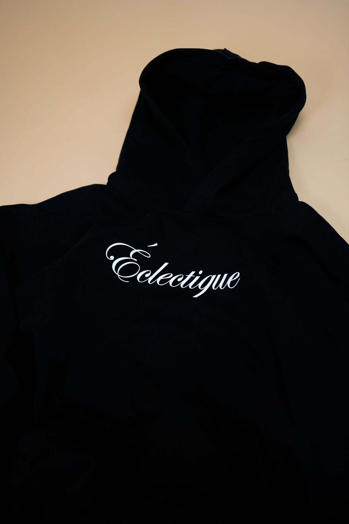 Midweight Cotton Hoodie with Script Logo - View 2