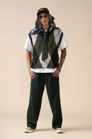 thumbnail for Mohair Vest Reversible Knit Sweater