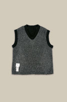 thumbnail for Mohair Vest Reversible Knit Sweater