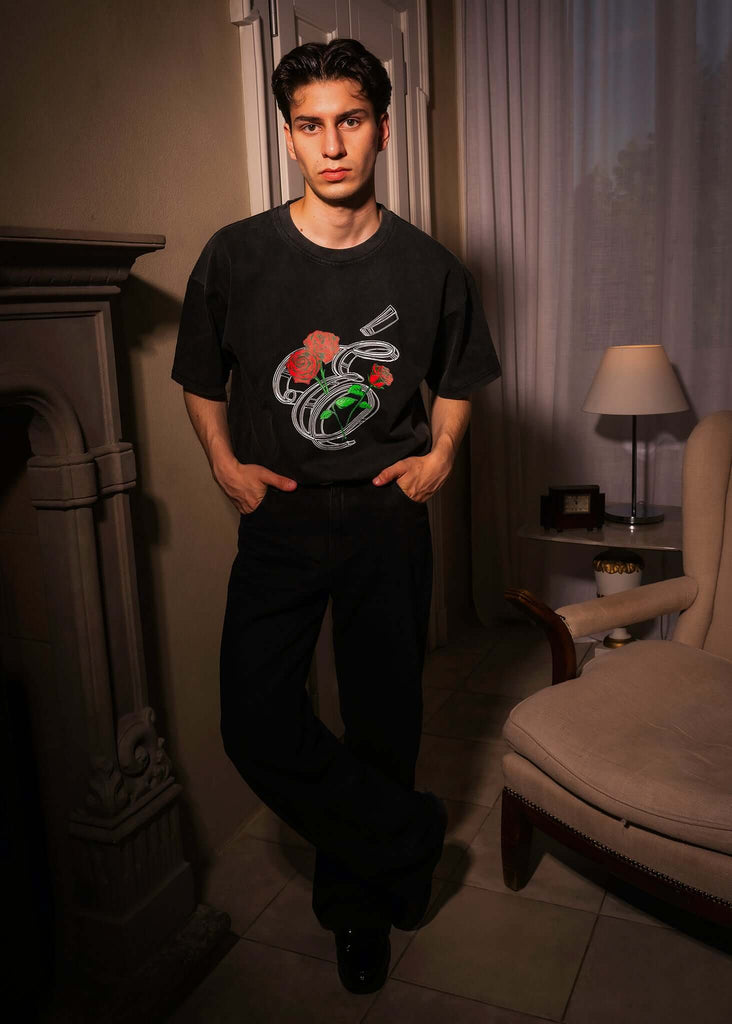 Rose Graphic T-Shirt - View 2