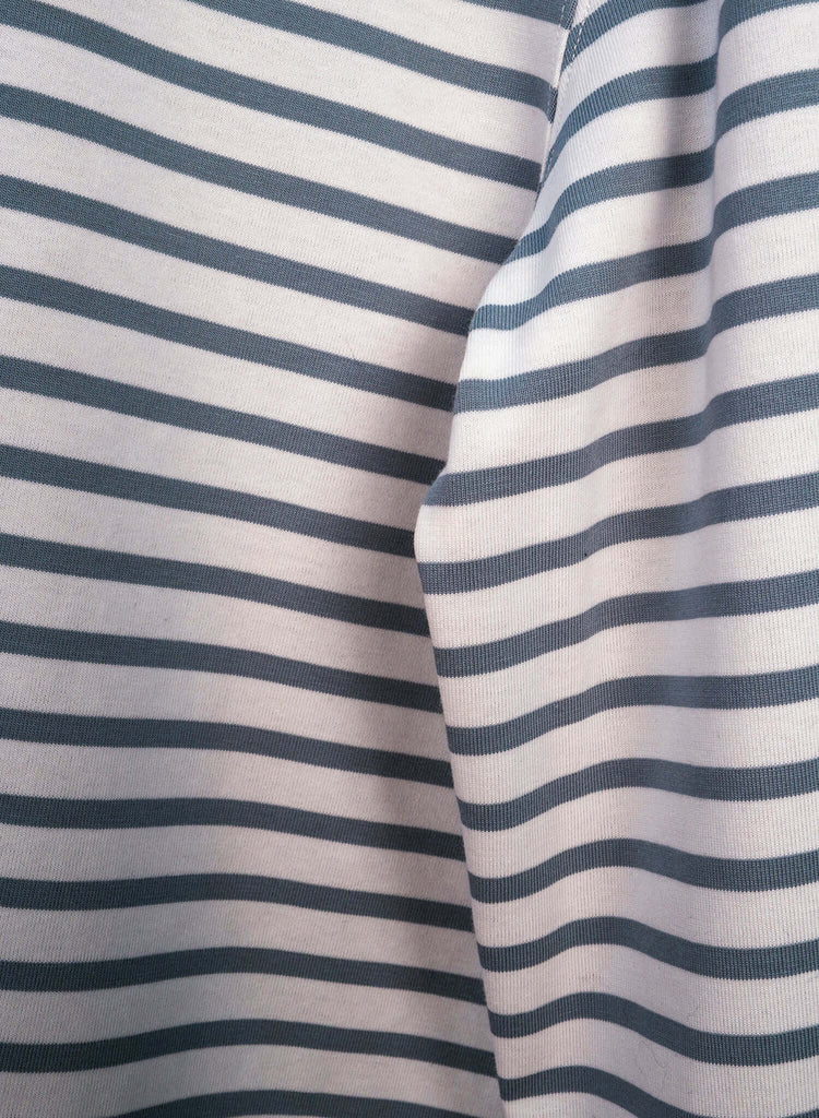 Striped Long Sleeve Rugby Shirt - View 2