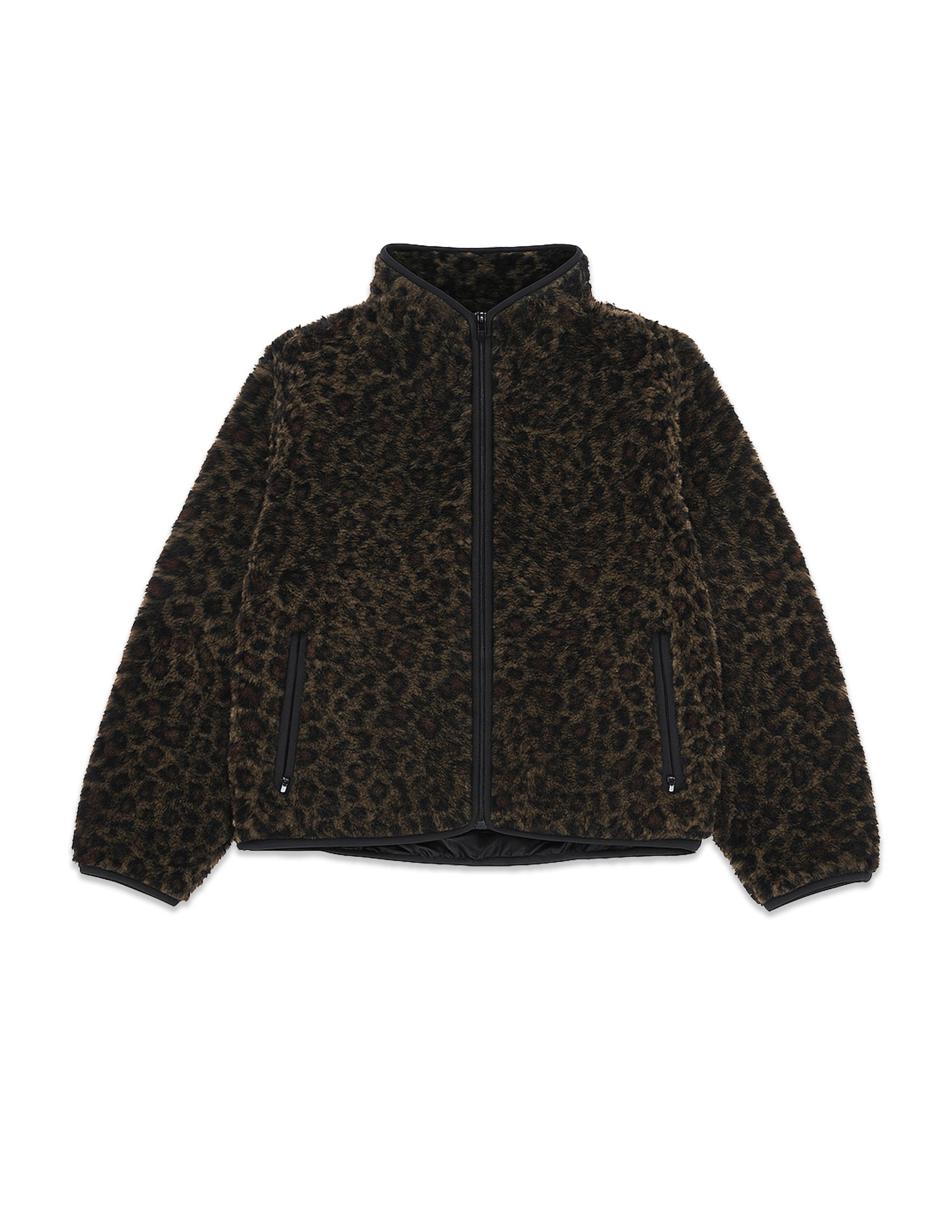 Leopard  Fleece Jacket