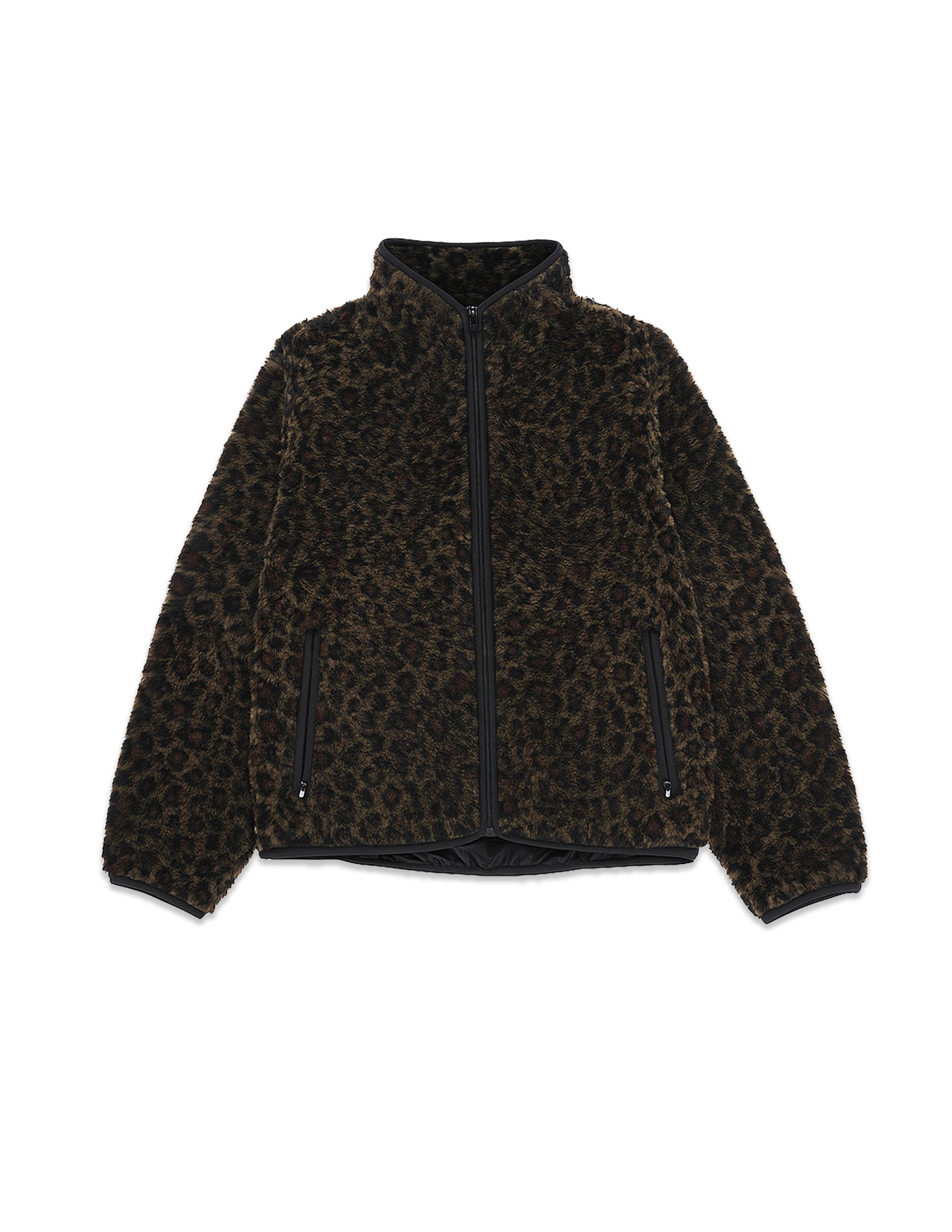 Leopard  Fleece Jacket