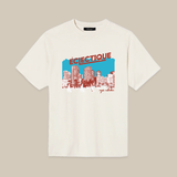 Éclectique San Diego Skyline Graphic T-shirt