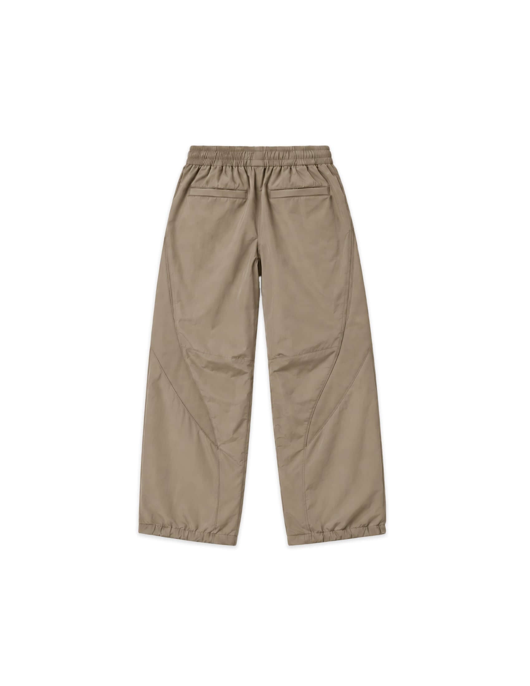 Waypoint Lightweight Technical Track Pants - Clay, back view showcasing relaxed straight-leg design and lightweight material.