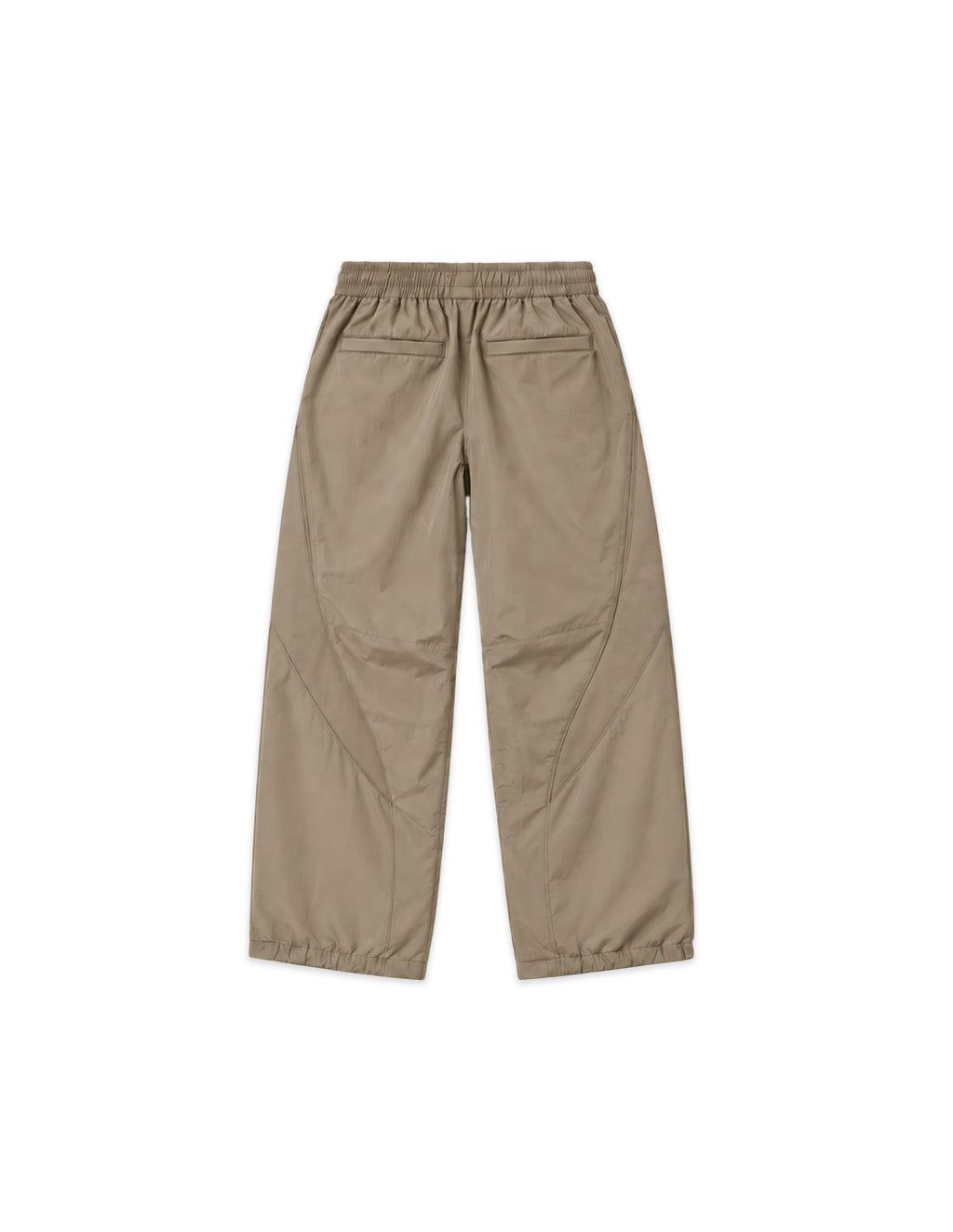 Waypoint Lightweight Technical Track Pants - Clay, back view showcasing relaxed straight-leg design and lightweight material.