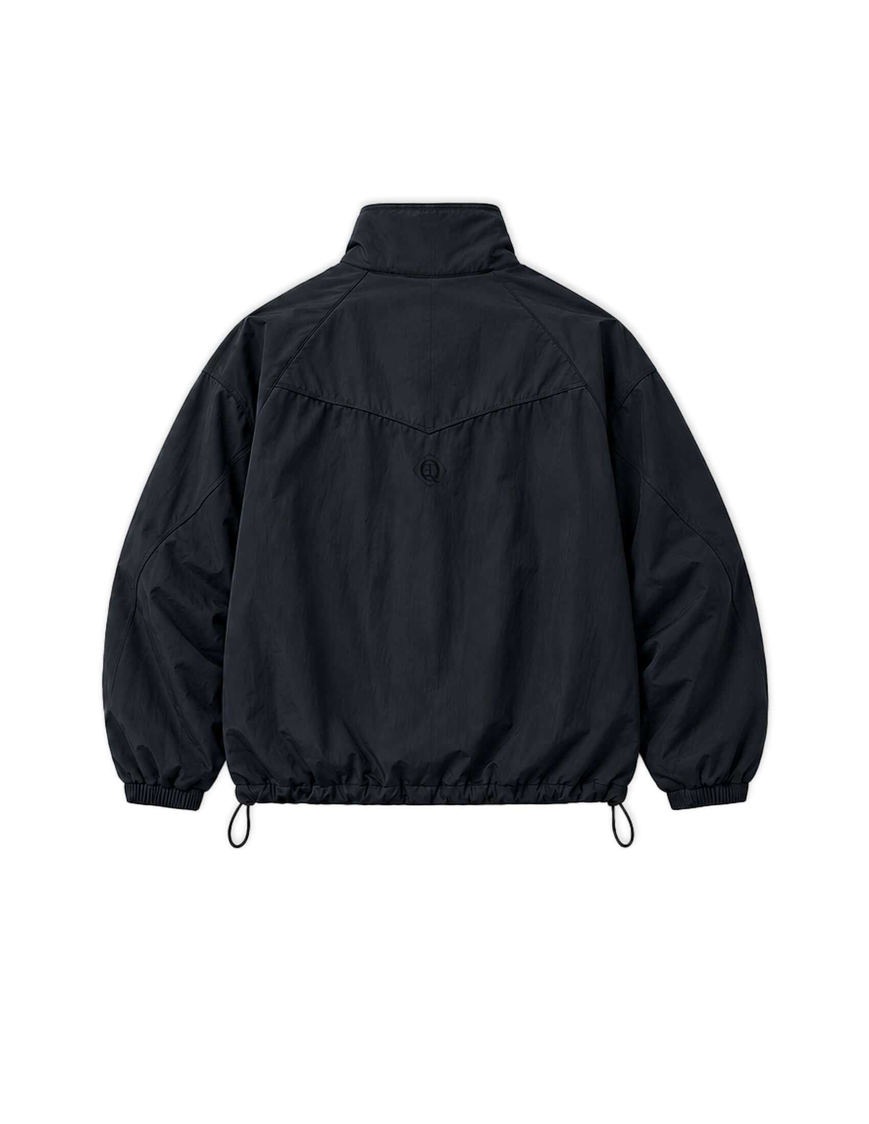 Back view of the Waypoint Lightweight Anorak in Midnight Navy, showcasing its relaxed fit and technical design.