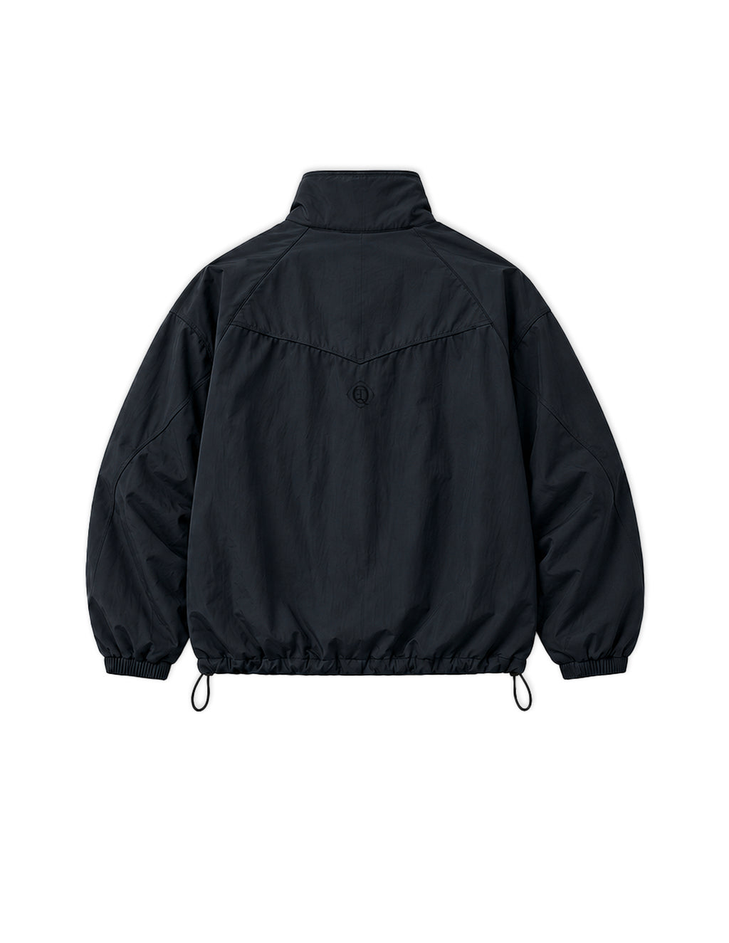 Back view of the Waypoint Lightweight Anorak in Midnight Navy, showcasing its relaxed fit and technical design.