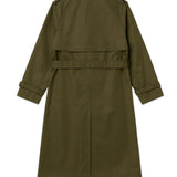 Double Gun Flap Trench Coat
