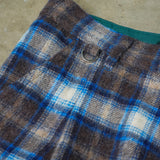 Mercer Plaid Pleated Pants