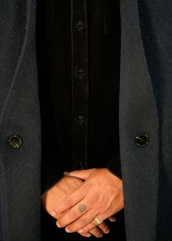 Corduroy Button-Up Shirt - Mercer - View 2