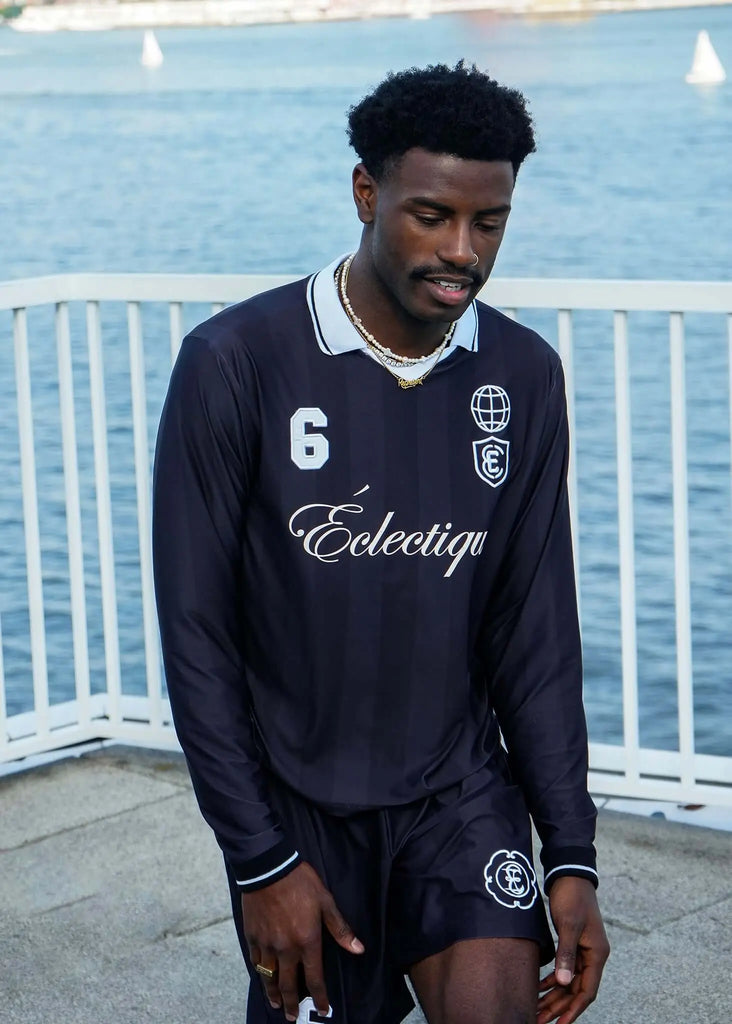 Men's Long Sleeve Soccer Jersey– Home Team - View 2