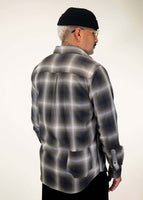 thumbnail for Plaid Cotton Button-Up Shirt - Mercer