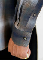 thumbnail for Plaid Cotton Button-Up Shirt - Mercer