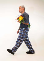 thumbnail for Plaid Pleated Trousers - Mercer