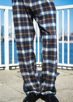 thumbnail for Plaid Pleated Trousers - Mercer