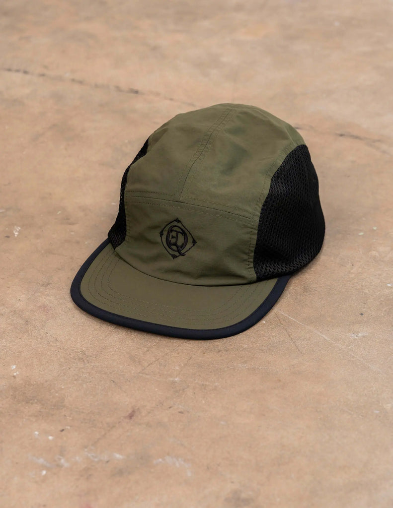 Men's Olive Performance Mesh Cap – Monogram - View 2