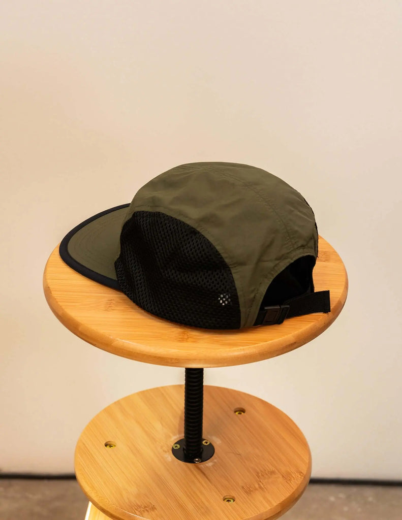 Men's Olive Performance Mesh Cap – Monogram - View 2