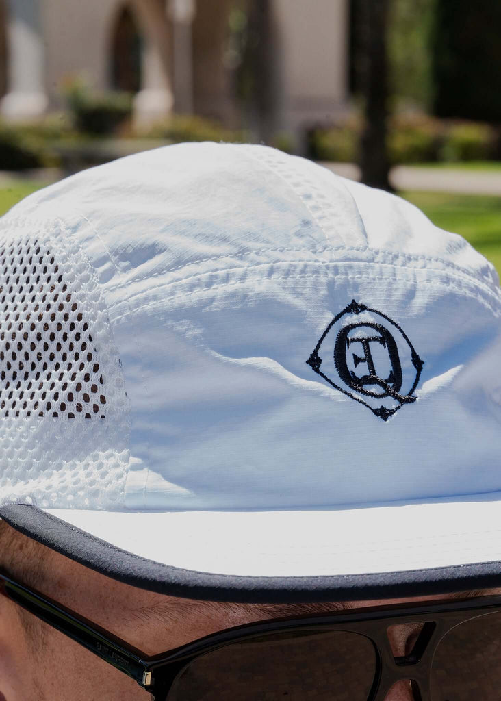 Monogram Performance Mesh Cap White - View 2
