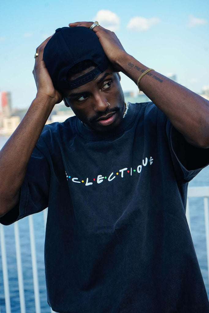 Seinfeld Vintage Logo Hat Black - View 2