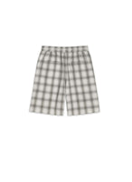 thumbnail for Tailored Monotone Plaid Shorts