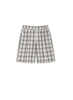 thumbnail for Tailored Monotone Plaid Shorts