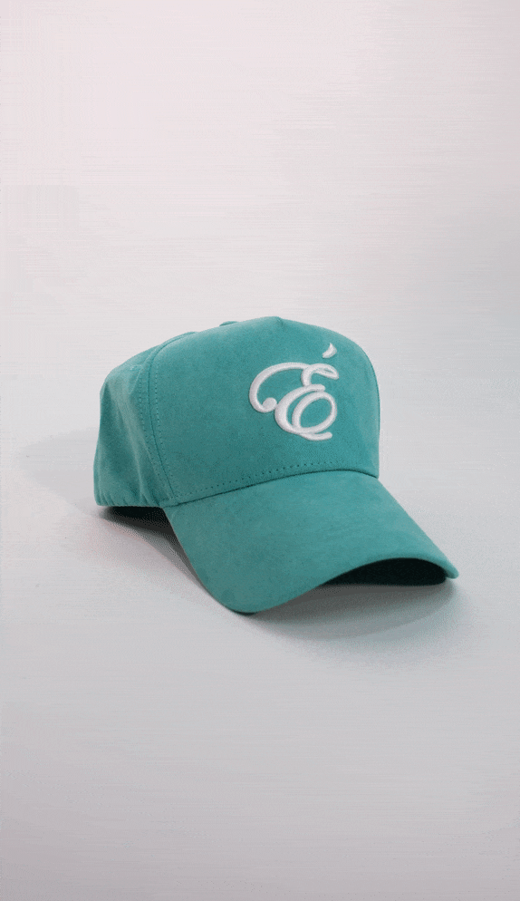 Green Suede Baseball Cap - View 2