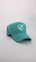 thumbnail for Green Suede Baseball Cap