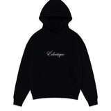 Éclectique Script Logo Mid-weight Cotton Jersey Hoodie