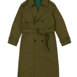 Double Gun Flap Trench Coat