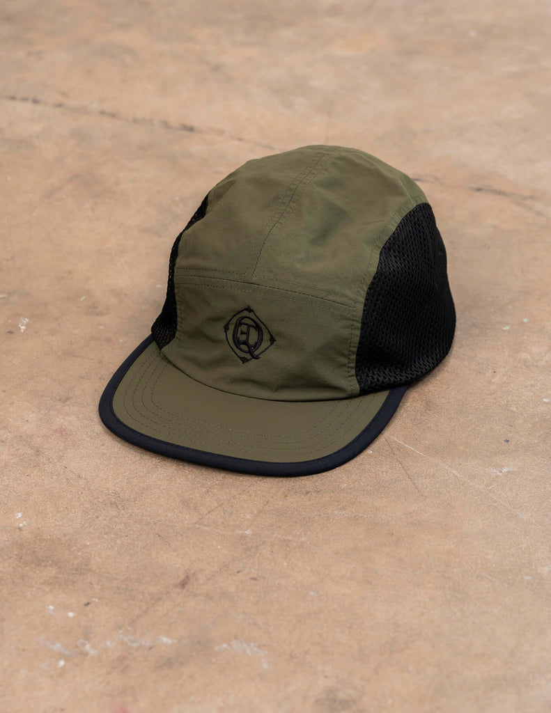 Monogram Performance Mesh Cap Olive - View 2