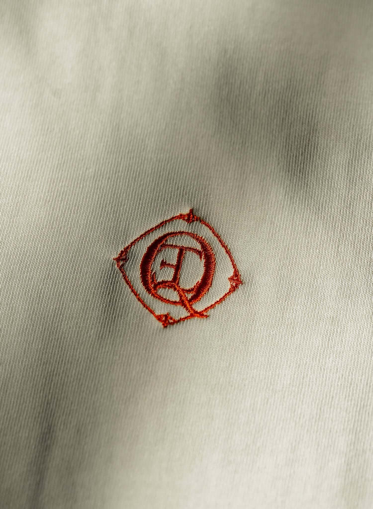 Monogram Embroidered Cotton T-Shirt – French Vanilla - View 2