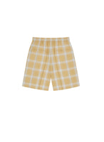 thumbnail for Ombre Plaid Shorts in Yellow