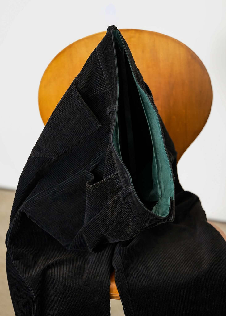 Pleated Corduroy Trousers - Mercer - View 2