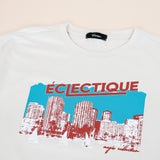 Éclectique San Diego Skyline Graphic T-shirt