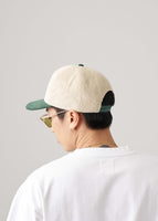 thumbnail for Two Tone Snapback Hat in Green & Natural