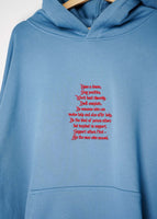 thumbnail for Lightweight Terry Hoodie - Words Of Wisdom